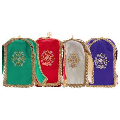 Holyart Altar linens: Ciborium Cover in Satin, Green