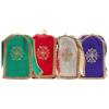 Holyart Altar linens: Ciborium Cover in Satin, Green view 1