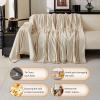 Akpgq Boho Non Slip Covers Sofa Covers for 3 Cushion Chenille Dog Pet Couch Protector Washable Anti-Slip Sectional Couch Cover Tassels L Shaped Sofa Cover view 4