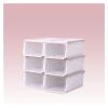 BINGQIAN Shoe Rack Shoe Organizer Rack Extendable Home Shoe Racks Multi-Functional Plastic Storage Shelf for Closet Bedroom Entryway Shoe Cabinet(Pink) view 1