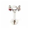 KaTiak Roman Pole Bracket Clamp,Curtain Rail Brackets,Stainless Steel Material 15-20mm 3/4" 19mm Pipe Hanger Bracket Clamp Support Clip with Base Plate 304 view 1