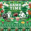 205 Pack Football Birthday Party Decorations Football Party Supplies Tailgate Party Decor Sports Game Tableware Set - Football Theme Plates, Balloons, Backdrop, Tablecloth, Cups, Napkins Serves 20 view 4