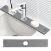 Faucet Mat for Kitchen Sink Diatomite Fast Drying Stone Sink Tray Absorbent Mat Faucet Splash Guard for Kitchen Sink and Bathroom Counter view 1