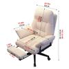 Lazy Sofa Ergonomic Office Gaming Chair Recliner for Bedroom, Home Office Desk Study Backrest Reclinable Seat for Living Room (Color: Gray B) view 3