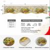 Nature Mantel Scarf for Fireplace 60 x17 Inch Retro Summer Yellow Lemon Fruit Fireplace Mantle Scarves Mantel Cover Runner for Home Living Room Holiday Party Decorations view 4