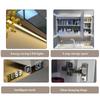 LED Medicine Cabinet With HD Mirror Bathroom Mirror With Anti Fog Modern Smart Medicine Cabinet Mirror With Lights Bathroom Storage Organizer Clock And Temper Display/Touch Switch/Defog(88cm) view 3