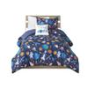 Ergode Outer Space Comforter Set - Ultra-Soft, Captivating Space Print, Treatment, Includes Shams and Decorative Pillow. Blast Off into a World of Dreams! view 2
