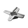 3 Pieces Meat Grinder Knife #5 Mincer Blade, Meat Grinder Parts Spare Parts, Compatible For Bosch view 3