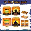 AORZIT Halloween Party Costume Contest Ballot Set 2024 Halloween Cardboard Ballot Box with Voting Cards for Home Indoor Office Vote Party Game, Trick or Treat Trophy Awards view 4