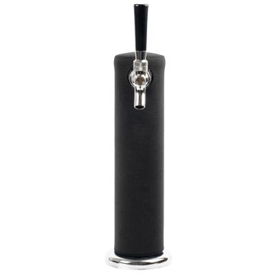 Beer Tower Cooler Insulator, Kegerator Tower Insulator for 3 Diameter Single Tap Draft Beer Tower, Stretchy Neoprene Beer Tower Cooler Sleeve, Kegerator Beer Tower Cover Beer Tower Insulator