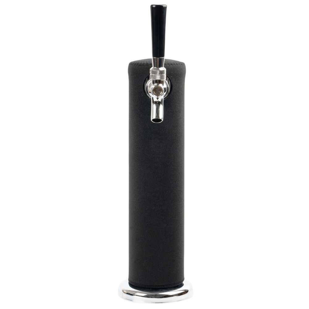Beer Tower Cooler Insulator, Kegerator Tower Insulator for 3 Diameter Single Tap Draft Beer Tower, Stretchy Neoprene Beer Tower Cooler Sleeve, Kegerator Beer Tower Cover Beer Tower Insulator