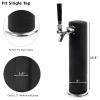 Beer Tower Cooler Insulator, Kegerator Tower Insulator for 3 Diameter Single Tap Draft Beer Tower, Stretchy Neoprene Beer Tower Cooler Sleeve, Kegerator Beer Tower Cover Beer Tower Insulator view 2
