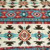 Chezmoi Collection Sanse 2-Piece Southwestern Geometric Motif Quilt Set - Multicolor Red Brown Blue Cream Printed Microfiber Lightweight Quilted Bedspread Set, Twin (70" x 90") view 4