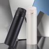 450ml Insulated Coffee Mug with Ceramic Coating, Iced Coffee Tumbler Cup with Flip Lid and Handle Double Wall Vacuum Leak-Proof Thermos Mug for Travel Office School Party Camping view 3