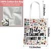 Italy Tote Bag, Travel Essentials, Lover Gifts for Women Best Friend Sister Travelers, Birthday Christmas Girls Trip Bachelorette Party Favors, Reusable Beach Grocery Bags view 4