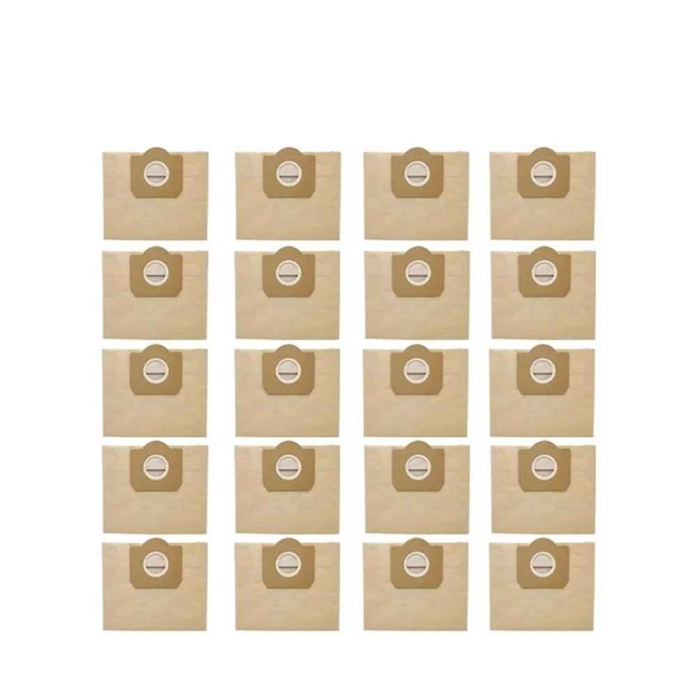 BENGOOD Replacement Dust Bag Hepa Filter Compatible with Karcher MV3 WD3 WD3200 WD3300 A2204 A2656 WD3.500P SE4001 SE4002 Vacuum Cleaner Parts(20PCS)
