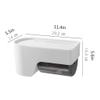 Car Tissue Holder Multi-Function Roll Paper Box Wall Hanging Pump Box Paper Towel Box Hull Tissue Box Storage Frame Creative Paper Towel Rack Tissue Box Holder view 2