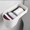 Car Tissue Holder Multi-Function Roll Paper Box Wall Hanging Pump Box Paper Towel Box Hull Tissue Box Storage Frame Creative Paper Towel Rack Tissue Box Holder view 4