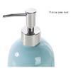 Liquid Hand Soap Pump European Style Bathroom Five-Piece Cute Animal Whale Set Ceramic Bathroom Accessories Mouthwash Cup Creative Gift(Grey) view 3