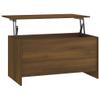 Accent Tables Coffee Table Brown Oak 40.2"x21.9"x20.7" Engineered Wood,Versatile Lift Top Coffee Table with Hidden Storage and Modern Design for Home or Office Home Furniture, Coffee Tables view 3