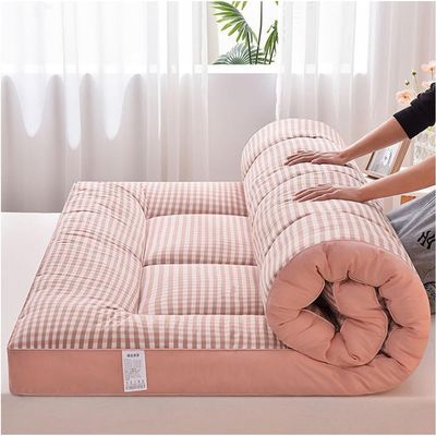 Upgrade Japanese Futon Mattress,Thick Sleeping Pad Floor Mattresses,Portable Roll Up Mattress,Twin Full Queen Sofa Mattresses,Foldable Guest Bed,Travel Mattress