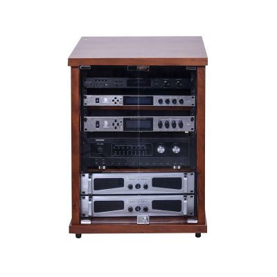 BAYTEWJX Media Cabinet,Media Shelf,Stereo Cabinet,Record Player Stand,Audio Rack Tower Perfect,Wooden Record Player Stand,for Record Player Wooden Stereo Cabinet Audio Rack Tower.(57x55x80cm)