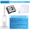 2 HEPA & 4 Set Foam Felt Filter For Shark Vacuum AX950, AX951, AX952, AZ1000, AZ1000W, AZ1001, AZ1002, AZ1002BRN, AZ1002C, AZ1002NP, AZ1003, AZ1003BRN, AZ1500WM, AZ1501, NV650, Part# XHF650 XFF650 view 3