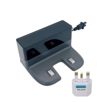 Charge Dock CH1833. Compatible for ECOVACS Deebot OZMO. T8 AIVI T8+ T9+ N8+ N8 Pro Robotic Vacuum Cleaner Spare Parts(Dock add UK Adapter)