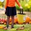 Gsjjme Autistic Autism Awareness Day Month Tote Bag Candy Bags Basket Halloween Trick Or Treat Bucket with Handle Gifts Decor for Party view 2