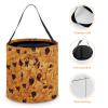 Gsjjme Cookies Tote Bag Candy Bags Basket Halloween Trick Or Treat Bucket with Handle Gifts Decor for Party view 4