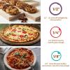 Adjustable Rolling Pin with Thickness Rings, Stainless Steel Dough Roller Baking Supplies for Pizza Pastry Fondant Pie Pasta (Rolling Pin-2 Pack) view 3