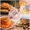 Adjustable Rolling Pin with Thickness Rings, Stainless Steel Dough Roller Baking Supplies for Pizza Pastry Fondant Pie Pasta (Rolling Pin-2 Pack) view 4