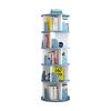 Round Bookshelf 360 Free Rotating Rotating Bookshelf Large Storage Rack Bookcase Bedroom Living Room Study Bookcase view 1