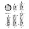 Round Bookshelf 360 Free Rotating Rotating Bookshelf Large Storage Rack Bookcase Bedroom Living Room Study Bookcase view 3