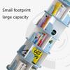 Round Bookshelf 360 Free Rotating Rotating Bookshelf Large Storage Rack Bookcase Bedroom Living Room Study Bookcase view 4