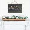 1 Timothy 4:14 Do Not Neglect The Gift That Is in You Wood Sign Quotes Rustic Wooden Hanging Wall Welcome Sign Wall Art Craft Plaque for New Home Office Living Room Bedroom Classroom 8x12in view 4