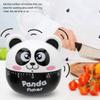 Mechanical Timer Cute Panda Shape Kitchen Timer, ABS Material Mechanical Cooking Reminder for Baking, Frying with Alarm (Black) view 4