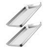 Baking Tray Stainless Steel Oven Tray No Stick Cookie Pan Baking Sheet Pans for Cooking Tools 2PCS, Baking Sheet Pans view 1