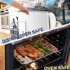 Baking Tray Stainless Steel Oven Tray No Stick Cookie Pan Baking Sheet Pans for Cooking Tools 2PCS, Baking Sheet Pans view 2