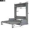 Ball & Cast Queen Size Murphy Bed Wall Bed with Sofa,can be Folded,Multifunctional Hideaway Cabinet Bed Frame,No Box Spring Needed,for Apartment,Bedroom,Guest Room,Gray view 2