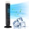 2Pcs Smart Silent Tower Fan 90 Degree Oscillating Bladeless Cooling Fan Quiet Standing Fan with Light for Home Office Bedroom view 2