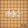 BAKERLOGY Moving Truck Cookie Cutter - Detailed Biscuit Cutter Design for Baking and Crafts, ideal on fondant, dough, clay view 4