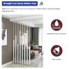 AMUFJJ 2 3 4 5 FT 6 7 Feet Room Divider Post Column, Floor to Ceiling Wall Partition Post Room Divider, 8 Pcs Screen Partition Post for Entrance/Living Rooms(215cm/84.6in/7.1ft) view 3
