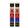 Nutcracker Christmas Decorations, Nutcracker Banners Outdoor Nutcracker Banner Life Size Soldier Model Nutcracker Porch Signs Merry Christmas Door Banner Soldier Model Nutcracker Banners (C) view 1