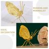 Cabilock Metal Butterfly Figurine Elegant Desktop Ornament for Decor Sculpture for Sophisticated Ambiance for Living Spaces and Car Interiors view 3