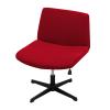 Cross Office Chair Cover,Armless Chair Cover Chair Cover Velvet Armless Office Desk Chair Slipcover Modern Mid Back Accent Chair Cover Washable Removable Chair Protector for Accent Chair Without Arms( view 1