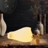 MD TEAM Lying Flat Duck Night Light w/Voice Control - Adjustable Brightness w/ 7 Light Colors, 30-Minute Timer - Phone Stand for Nursery, Funny Gifts for Duck Lovers, Weird Stuff Gift Idea Cute Lamp view 1