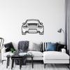 911 Model 997 Back Silhouette Metal Wall Art | Metal Wall Decor | Automotive Wall Decor | Living Room Wall Decor | Christmas Gifts | Gifts For Car Lovers | Gifts (60 CM 24 Inches) view 4