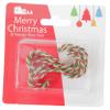 HOLIDYOYO 10pcs Christmas Hanging Hooks for Stockings and Ornaments Easy Installation for Tree and Holiday Decor view 1