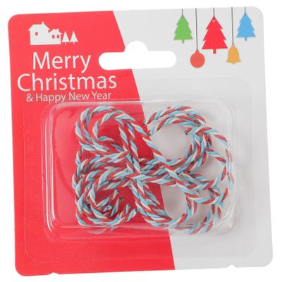 HOLIDYOYO Hanging Christmas Decor Hooks 10 Pack Metal Stocking Hooks Ornament Holders for Mantel Fireplace Doors Decor